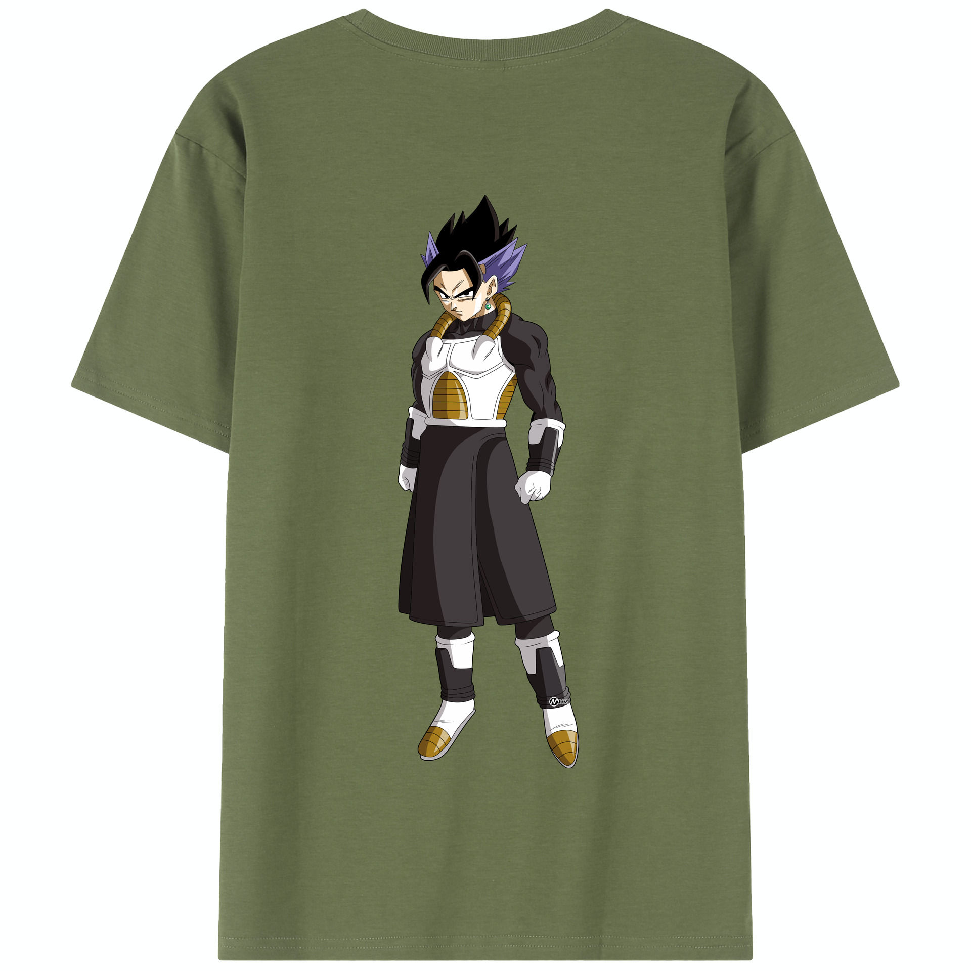 （画像用） ドラゴンボール ベジット DRAGON BALL Vegetto 綿100％半袖Tシャツ（背面プリント）